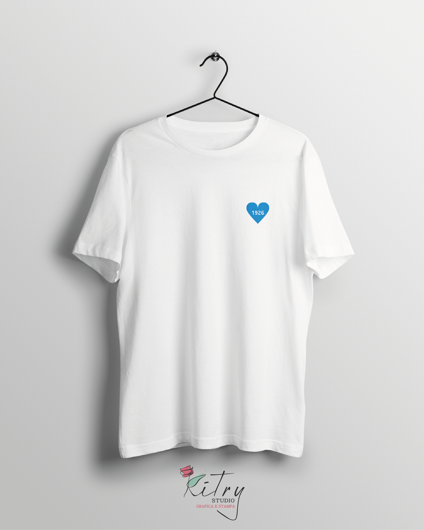 T-Shirt "Cuore Azzurro"
