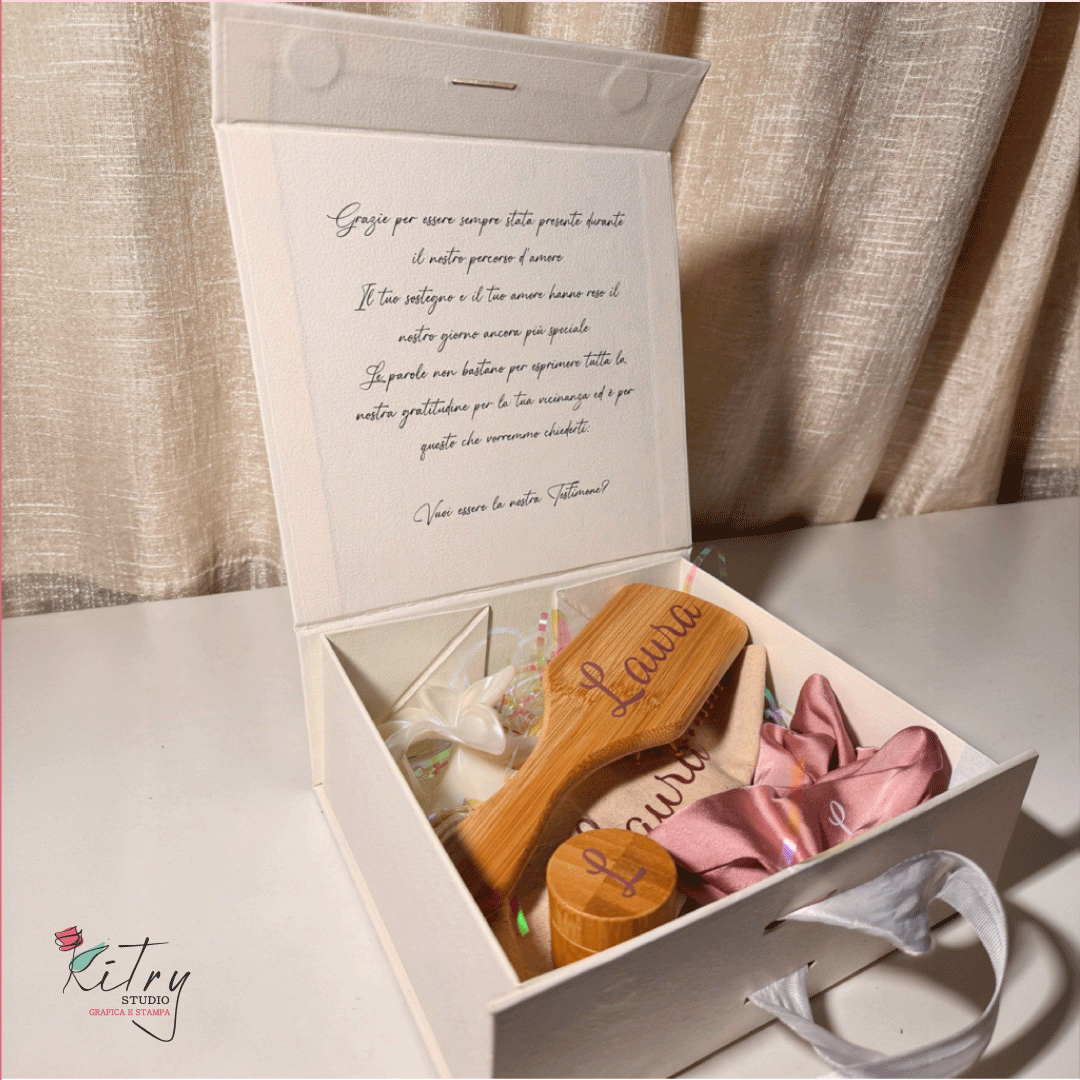 Box Testimone/Damigella